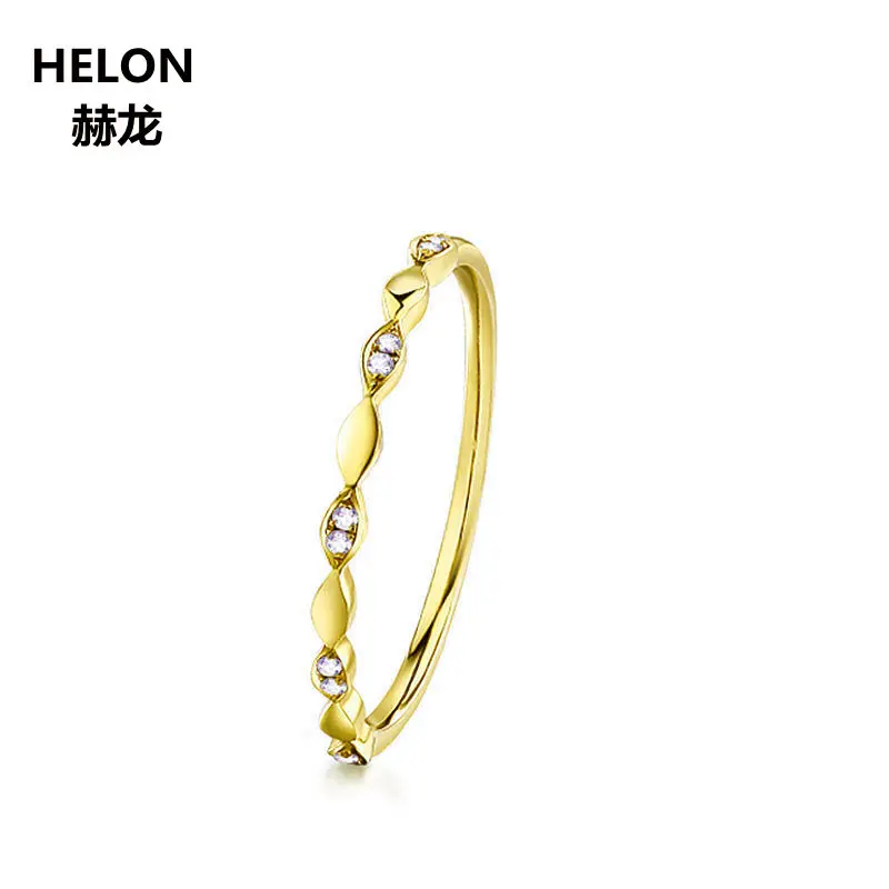 

0.05ct SI/H Natural Diamonds Engagement Ring Women Solid 14k Rose Gold Anniversary Wedding Band White Gold Yellow Gold Optional