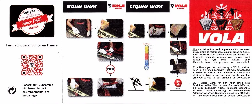 Вощёная основа VOLA графит STD для тренировок 200 г|wax|waxing wax |