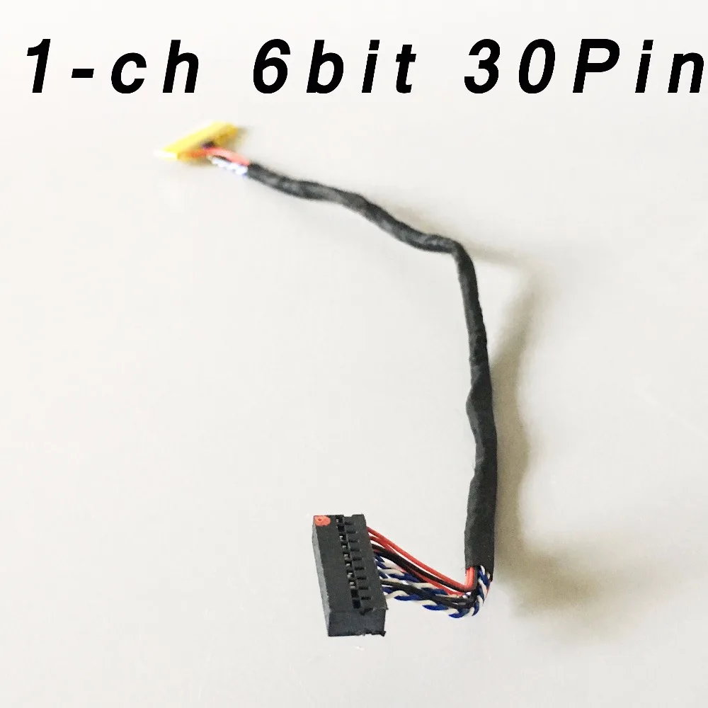 1 канальный 6 битный 30 контактный универсальный кабель драйвера экрана LVDS|lvds