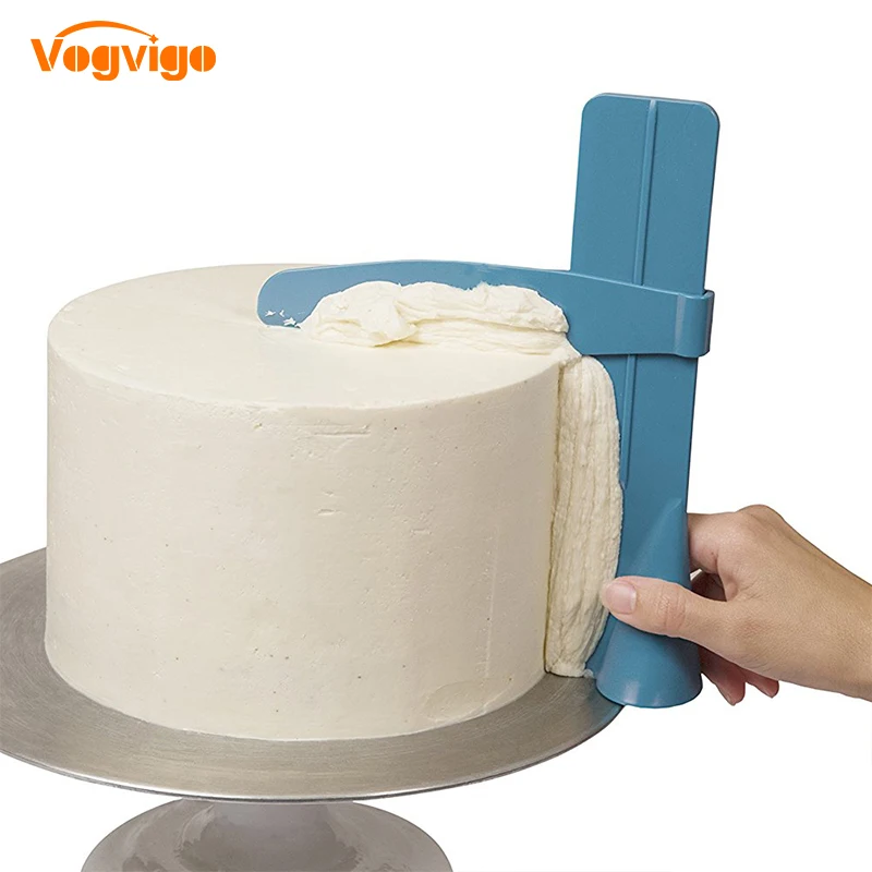 VOGVIGO 1 шт. торт скребок плавный Регулируемый шпатели для мастики края торта