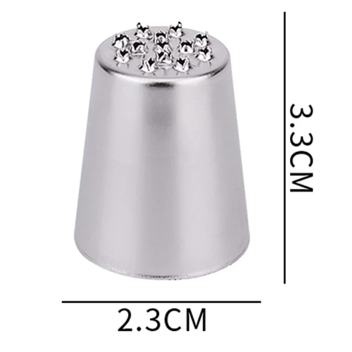 1pc 24mmx30mm Transhome Кондитерские насадки для крема "1 шт. или 3 шт./компл. травы крем для защиты от обледенения сопла из нержавеющей стали Кондитерские декор для декорирования торта Инструменты для тортов - Цвет: 1pc 24mmx30mm
