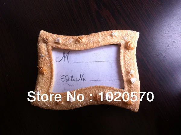 12 шт./лот хит продаж заводская цена &quotМорской&quot песок и ракушка место держатель