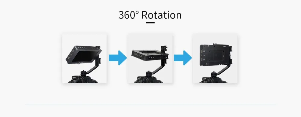 Поворотный кронштейн для горячего башмака PortKeys 503