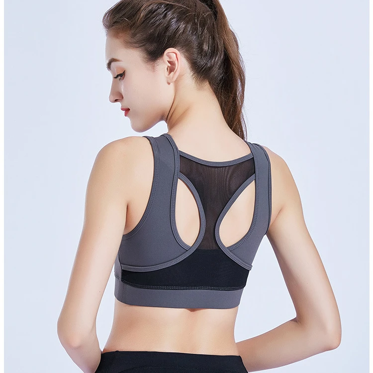 2018 Push Up Sport Bra for Women Sexy Yoga Tops Gym Workout Shockproof Underwear Running Tights Sportswear | Спорт и развлечения