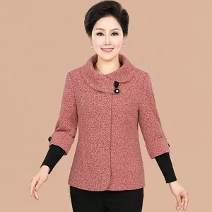 Женская приталенная куртка с длинным рукавом, размеры до 4XL