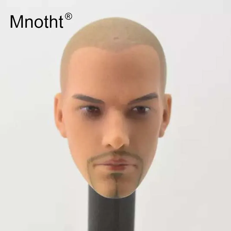 Mnotht Asura монах голова лепить 1:6 весы Мужской Зимний Солдат Смола резьба по 12 дюймов