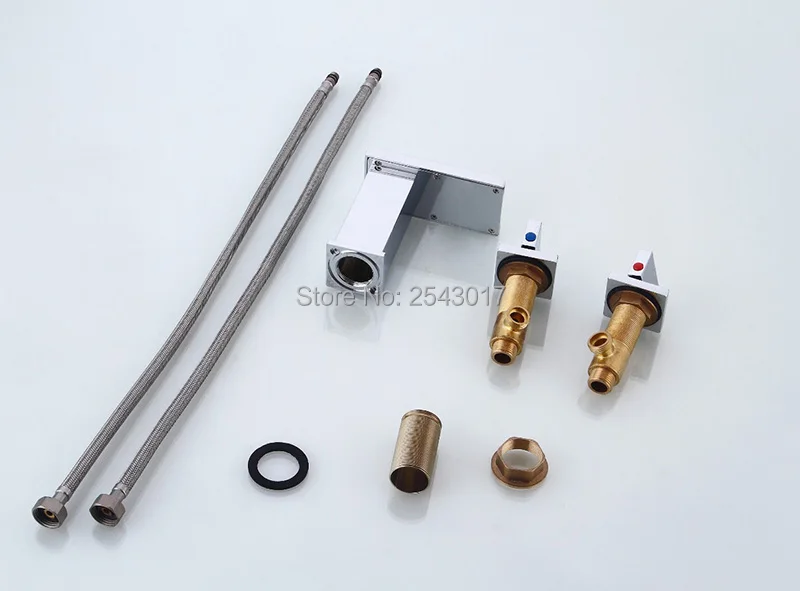 Высококачественный светодиодный смеситель для ванной комнаты с контролем