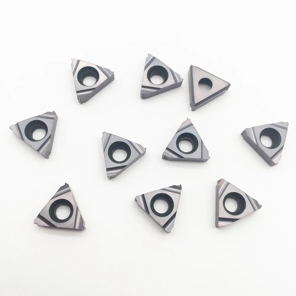

10pcs 11IR 0.5 0.75 1.0 1.25 1.5 1.75 2.0 ISO SMX35 Carbide Insert For Threading Turning Tool Boring BAR blade