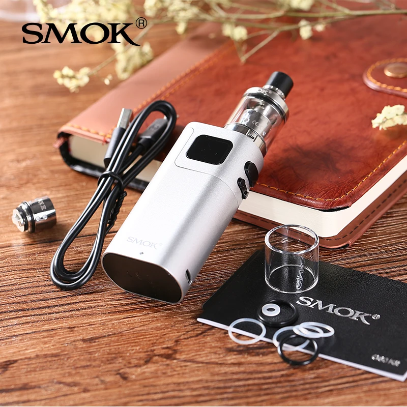 SMOK G80 комплект Eelctronic сигарета 80 Вт коробка мод VW/TC режим с спирали БАК 18650 Vape
