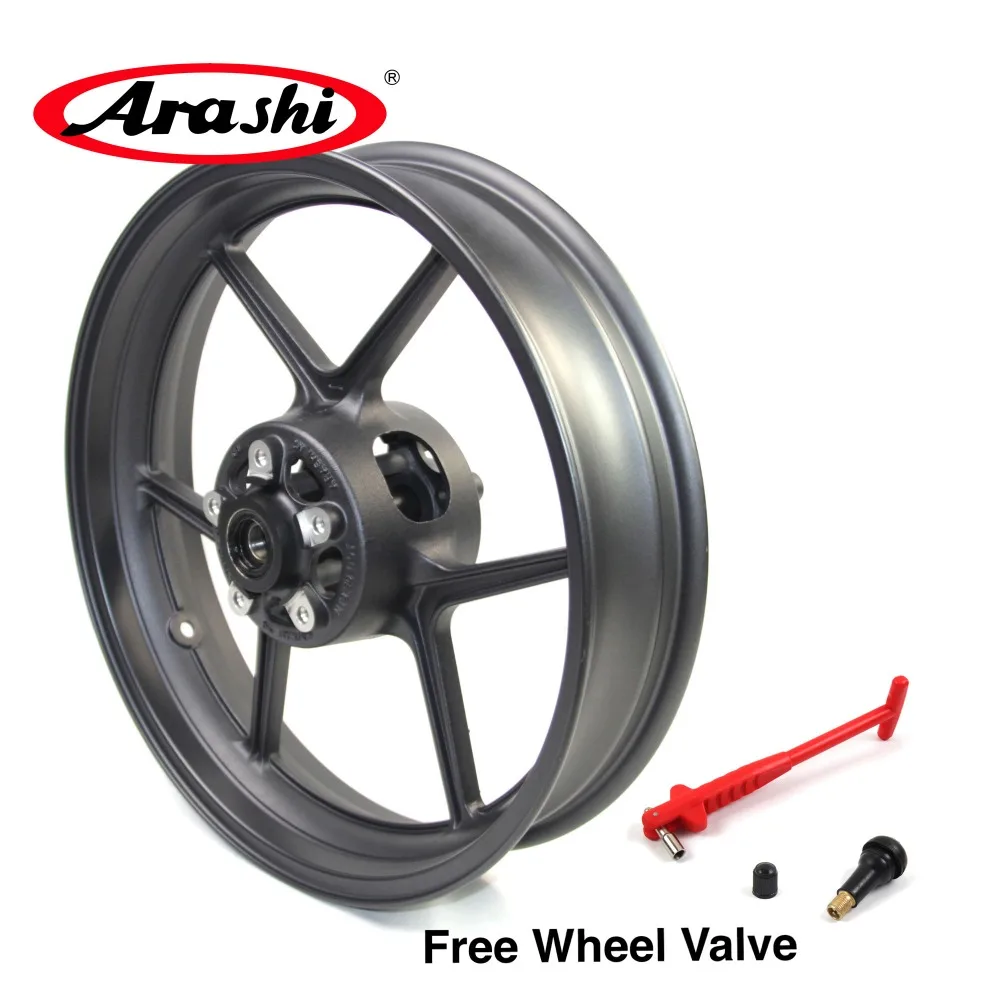 Передний обод колеса ARASHI Z750 Z800 для KAWASAKI 2009 2012 2013 2015 2010 2011 2014 матовый черный