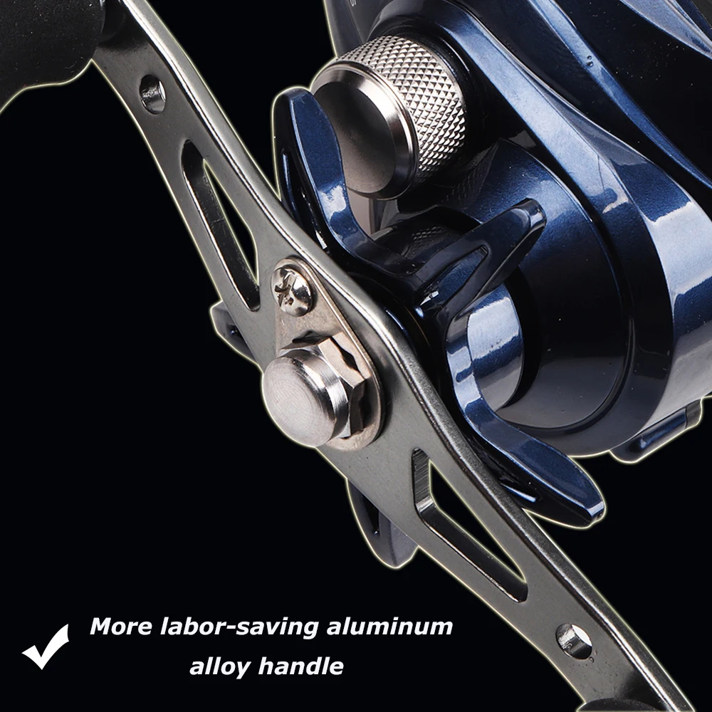 Рыболовная катушка Baitcasting Reel 13 + 1 шариковый подшипник высокая скорость 7 2: Max Drag 5
