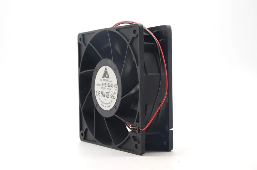 Для delta PFB1224GHE 12038 24V 1.62A 12 см 4800PRM 217.79CFM Частотный вентилятор преобразователя|fan