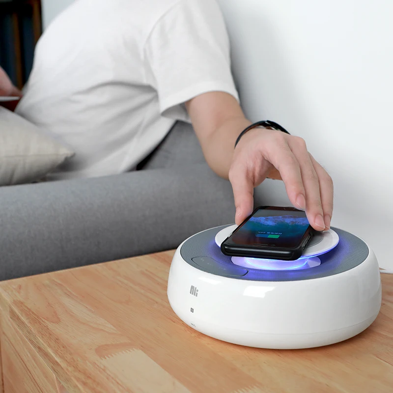 NILLKIN NFC Bluetooth Стерео Динамик главная софт музыка Блюз бас Водонепроницаемый USB 2.0