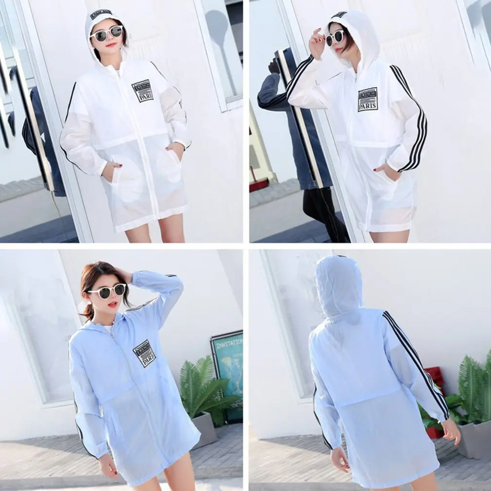 Солнцезащитная Одежда Женская Длинная летняя новая тонкая дышащая свободная