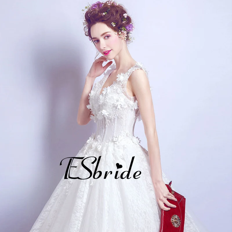 Vestido De Noiva 2017 Robe Mariage New summer Sexy V neck beaded Lace Beach A-Line Wedding Dress Bridal Gowns | Свадьбы и торжества