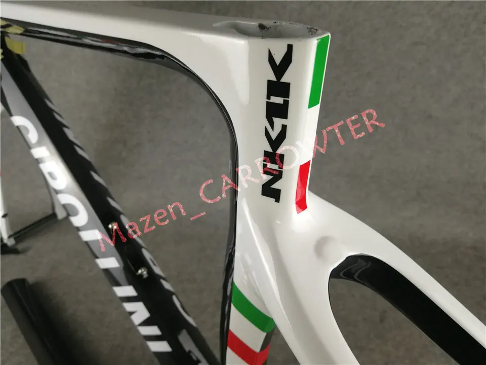 MCipollini чемпион мира T1100 3K глянцевый NK1K диск карбоновый дорожный каркас диск велосипедные рамы с XS-S-M-L-XL на выбор