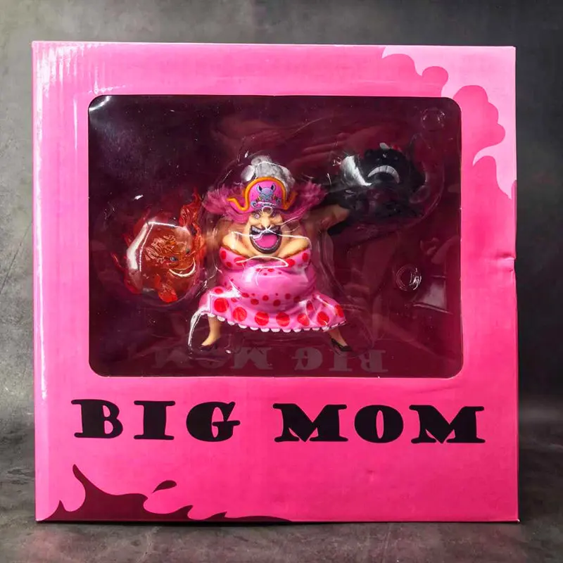 

ONE PIECE BIG MOM Pirates GK Aunt Charlotte Linlin PVC Action Figure Collectible Model Toy Boxed 15cm Christmas gifts for kids