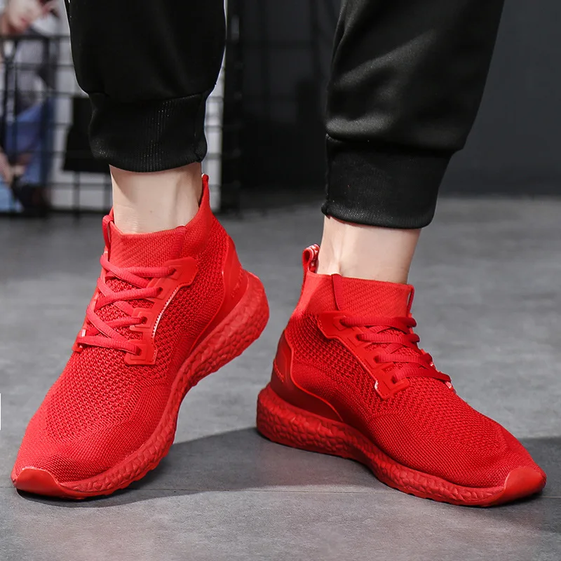 Men's Sports Shoes Summer And Autumn Breathable Non-slip Lightweight Single Trend Wild one Foot Coconut Men Sneakers | Обувь