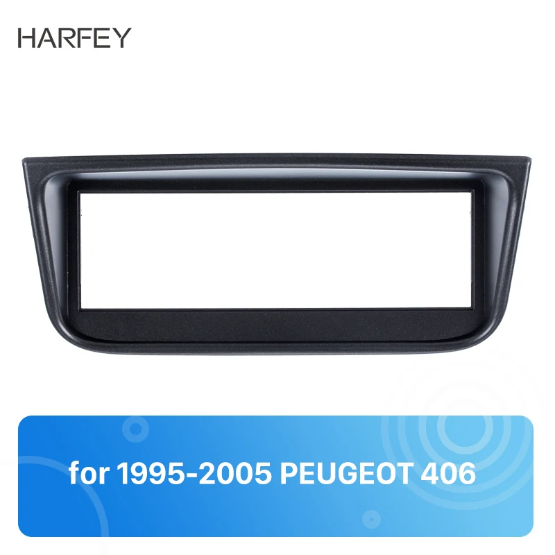 Автомобильная радиоустановка Harfey 1Din для 1995 1996-2005 PEUGEOT 406 автомобильный Стайлинг