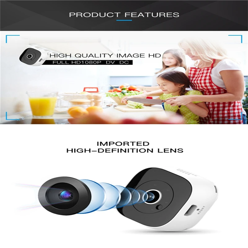 HIPERDEAL мини камера 2019 модная 1080p DV DVR IP видеокамера видеорегистратор инфракрасное