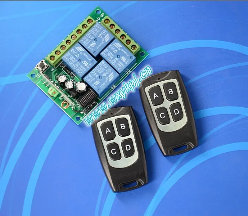 Беспроводная радиочастотная система дистанционного управления для гаражных