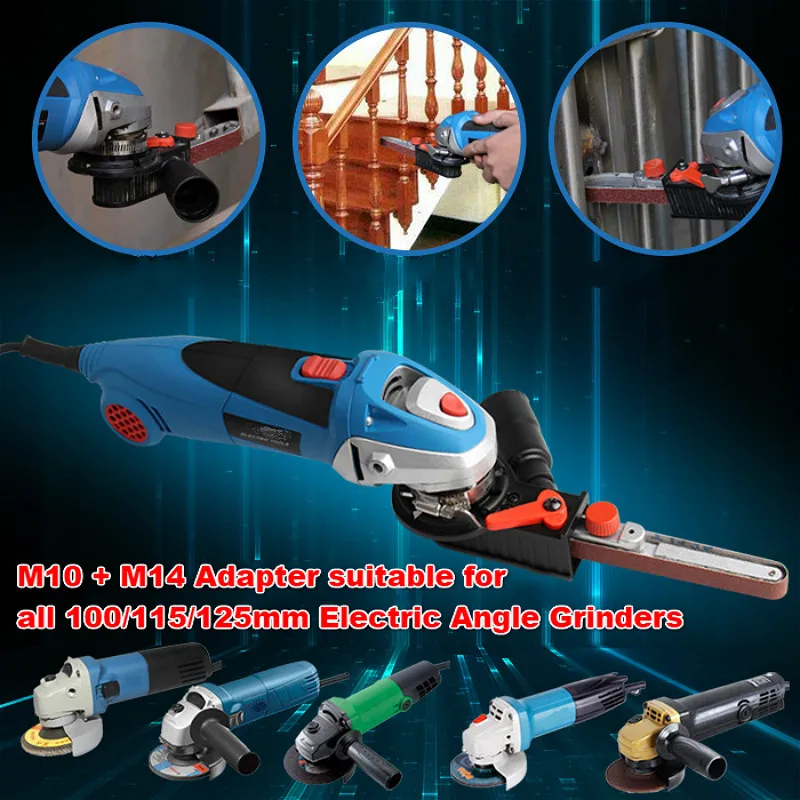 M10/M14 DIY шлифовальная лента электрическая дрель угловая машина точилка гравер