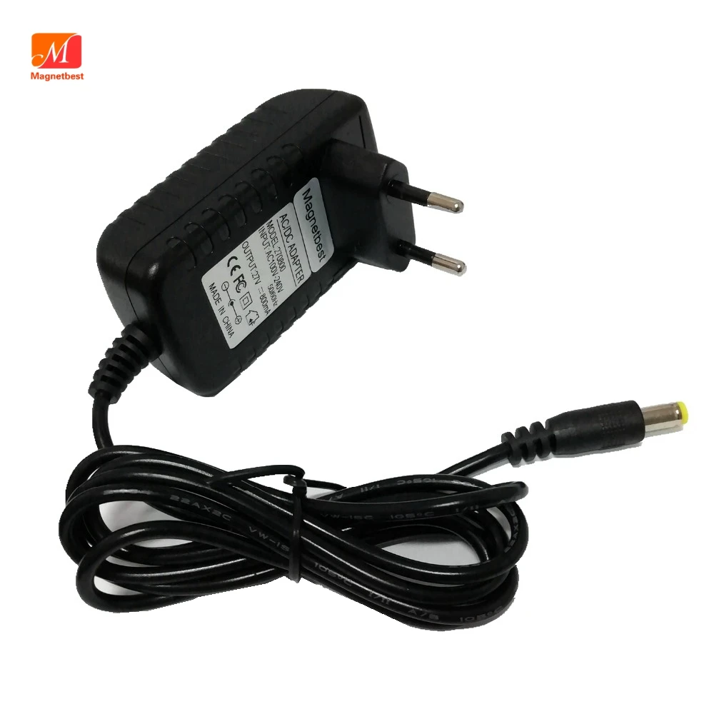 27В 0.8A AC Мощность адаптер для # &quotPUPPYOO робот пылесос Зарядное устройство D 531 532 535 537