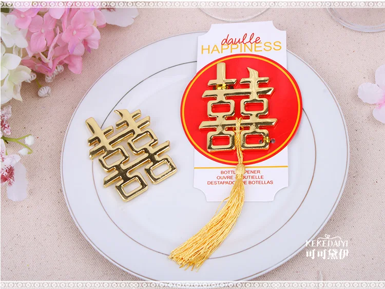 Двойное счастье открывалка для бутылок вина Свадебная вечеринка свадебный душ