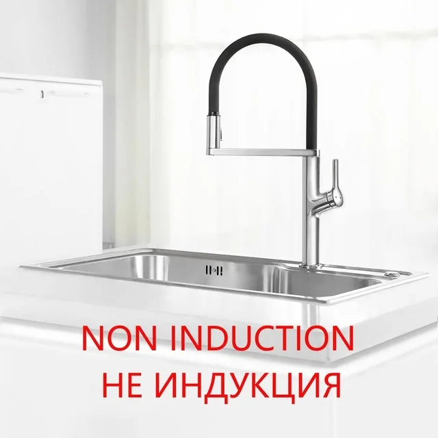 non inductive Xiaomi Mijia Dabai U-Yue кухонный интеллектуальный датчик переключатель кран 300 вращающийся на руку универсальная трубка водопроводные кухонные трафареты - Цвет: non inductive