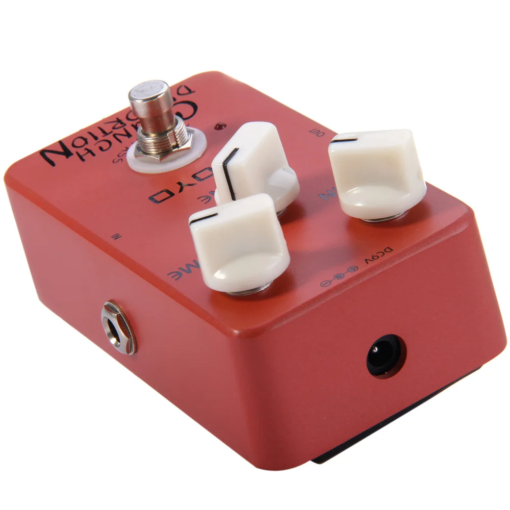 JOYO JF 03 педаль электрогитарного эффекта True Bypass дизайн искажение звука гитарная
