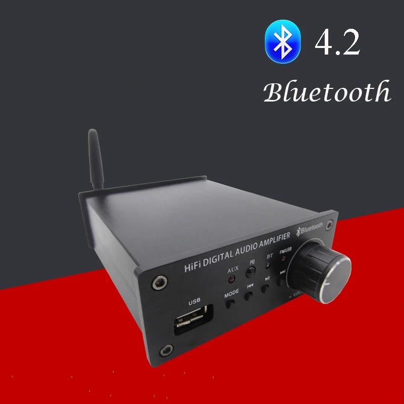 HIFI TPA3116 Bluetooth 4 2 цифровой аудио стерео усилитель 50 Вт * ампер Плата Поддержка USB
