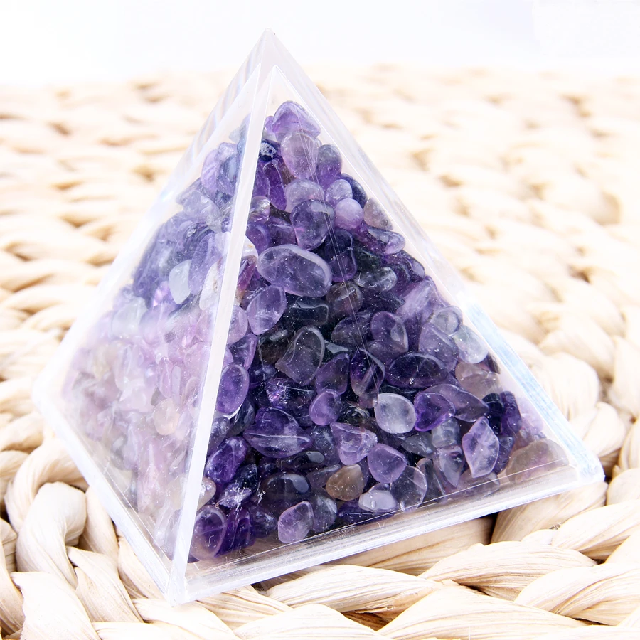 

WALUOLAN 2018 natural stone Green Aventurine rose quartz Citrine crystal amethyst obsidian pyramid Chakra Stones Healing Reiki