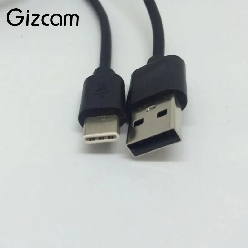Gizcam 1 м 3 фута USB C Type кабель для синхронизации данных и зарядки Gopro Hero 5 Черные