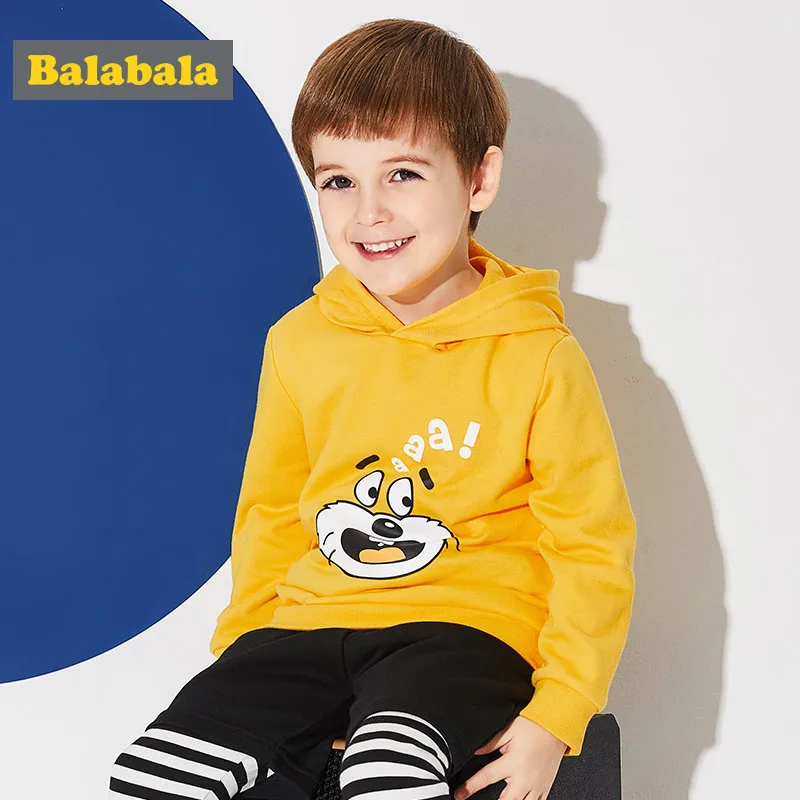 Balabala/комплект одежды для мальчиков милая весенняя одежда с аппликацией в виде