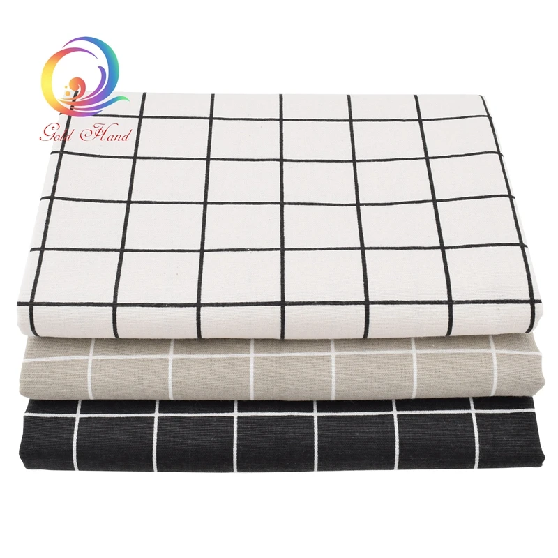 Хлопчатобумажная льняная ткань с принтом для лоскутного шитья стегания сделай