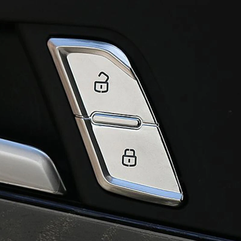 Автомобильный Стайлинг Дверь разблокировка переключатель насадки на пуговицы