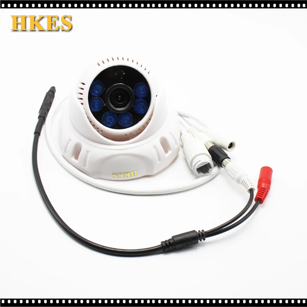 4 шт./лот CCTV ip-камера 2 Мп Full HD Сеть Мини ИК Купольная Камера с микрофоном |