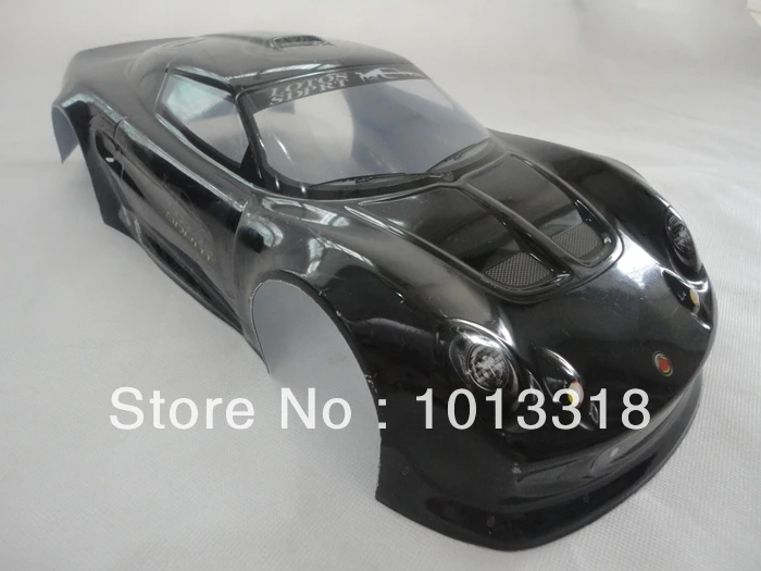 Ewellsold 033 1/10 масштаб на дороге дрейф автомобиль Окрашенные ПВХ корпус 190 мм для