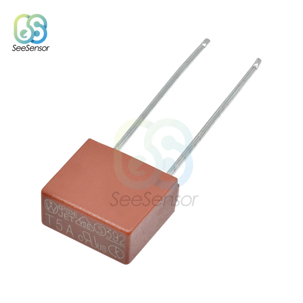 50 шт. 1A 2A 3.15A 4A 5A 6.3A 250V 392 квадратный пластиковый плавкий предохранитель ЖК-дисплей ТВ Мощность доска обычно используется предохранители медленно плавкий предохранитель T1A T2A T3.15A