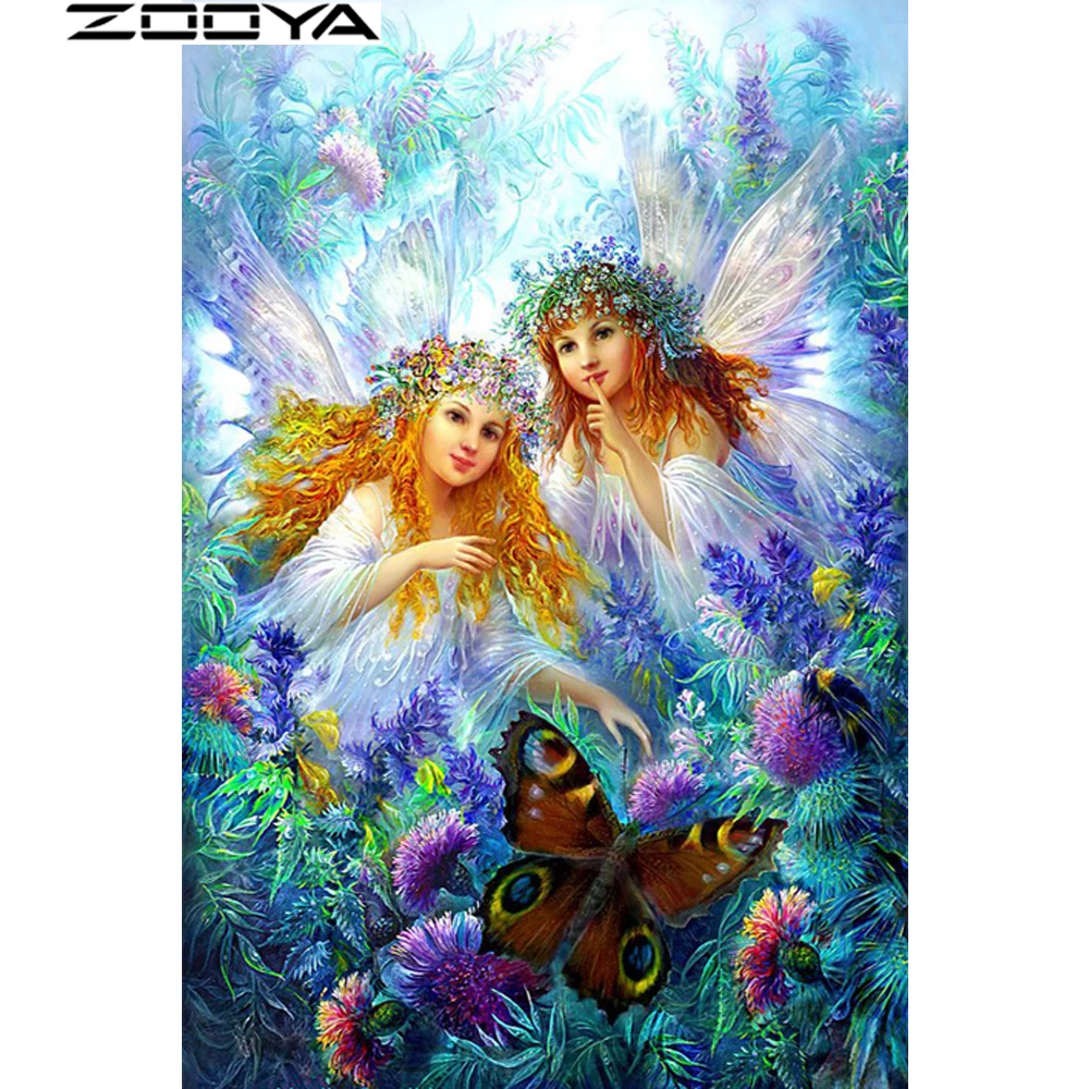 ZOOYA новинка 5D сделай сам алмазная вышивка угловая Алмазная картина мозаика Daisies
