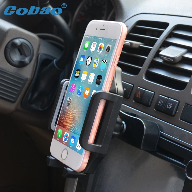Универсальный автомобильный держатель для телефона Cobao Cd слот мобильного с
