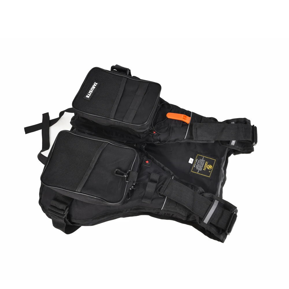 

Lixada Professional Flotation Adult Safety Life Jacket Survival Vest Swimming Kayaking Boating Drifting with Emergency Whistle