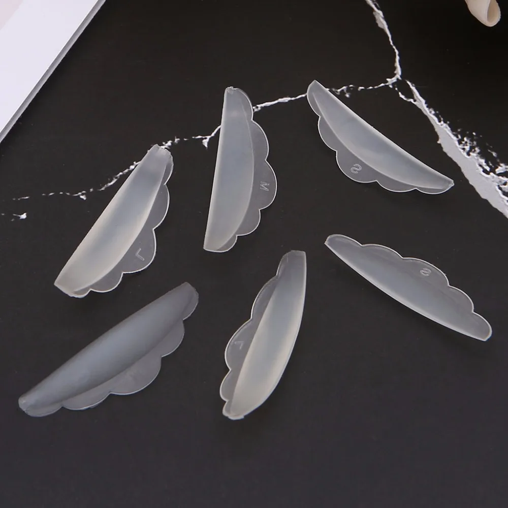 6 шт. силиконовые щипцы для завивки ресниц|Наборы инструментов макияжа| |