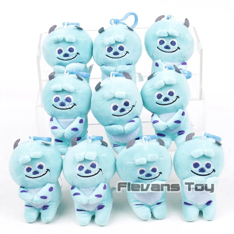 Sulley Sullivan плюшевые игрушки Подвески мягкие животные Детская мягкая игрушка для детей подарки 10 шт./партия