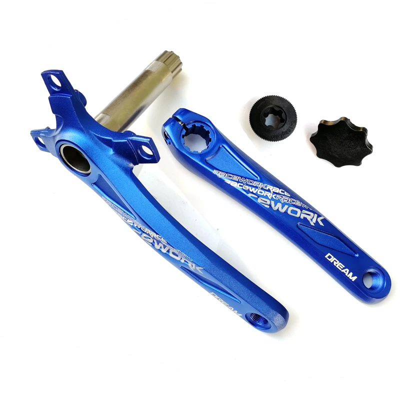 

Bike Crank Set RACEWORK 104 BCD MTB Bicycle Crandset Aluminum Alloy With Bottom Bike Crank 172.5mm Bicycle Accessories