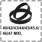 SUMRAY по методу Ремень ГРМ 320/326/328/329/330/344/352/362 по методу резиновые Ремни Круглый 6/10 мм ширина для MXL Зубчатый шкивы