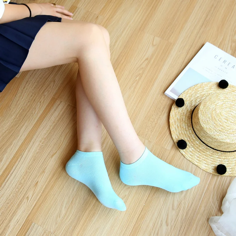 Носки женские хлопковые ярких цветов 8 пар/Лот | Женская одежда