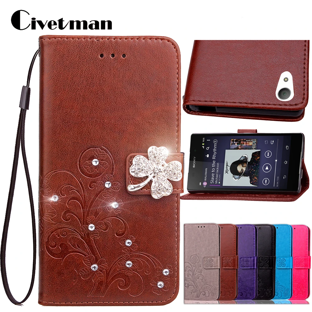 Чехол для телефона Sony Xperia Z2 L50 T L50w D6502 D6503 C770X 5 2 &quotфлип кейс из искусственной кожи