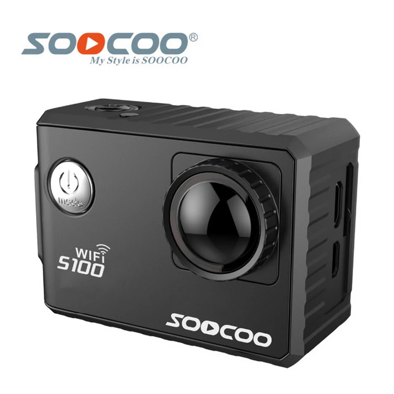 Оригинальная Спортивная Экшн камера SOOCOO S100 4K Wi Fi NTK96660 30 м водонепроницаемая