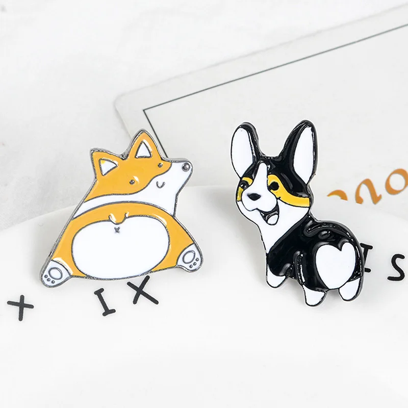 Кошка детский сад эмаль булавки кошки значок на заказ мешочек для брошек одежды